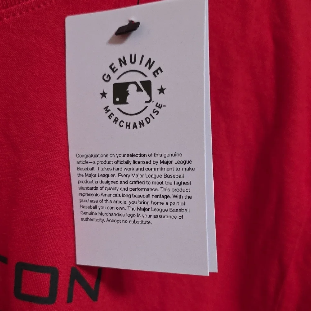 Nike Red Washington Nationals Tee